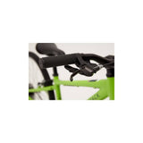 Ridgeback Dimension 24 kids bike with 7-speed Shimano gears, suitable for children 140-150cm tall, shown outdoors.
