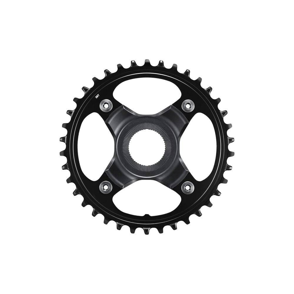 Shimano Sm-Cre80-B Chainring 38T Without Chain Guard For Chain Line 55 Mm Black Chain Ring