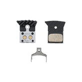 Shimano L04C Disc Pads And Spring Alloy/Stainless Back With Cooling Fins Metal Sintered Disc Pads