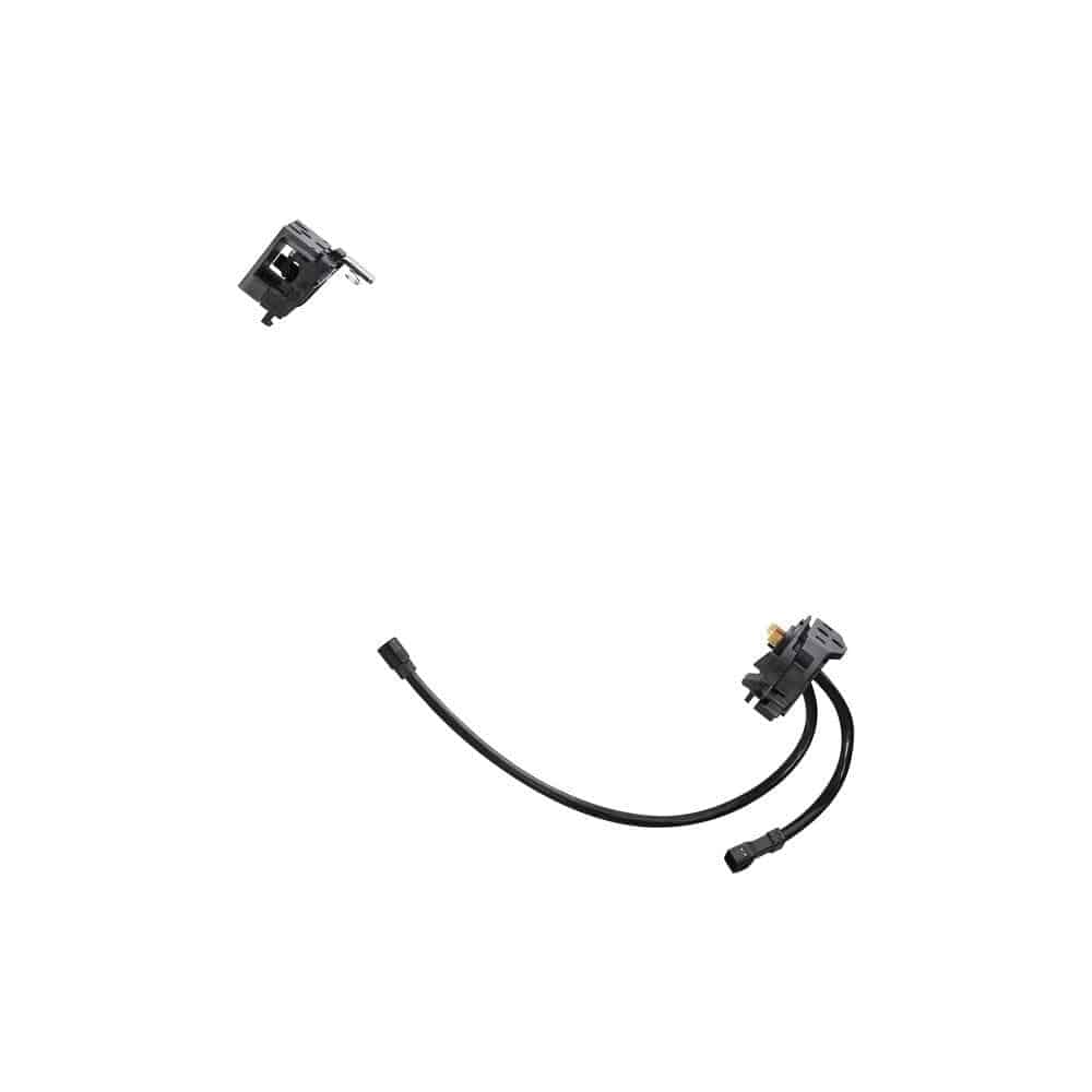 Shimano STEPS BM-EN801A battery mount with 200mm and 250mm cables, designed for EW-CP100 e-bike components, without key.