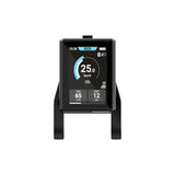 Shimano STEPS SC-EN610 wireless cycle computer display for e-bike systems, showing navigation and performance data on a screen.