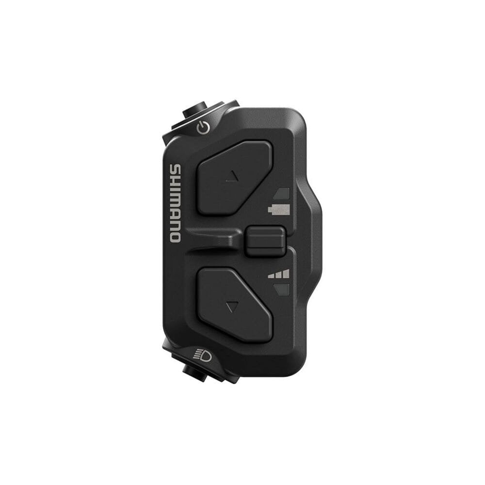Shimano STEPS SW-EN600-L left hand assist switch for e-bike, 22.2mm clamp band, bicycle component, Shimano STEPS e-bike parts.