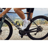 Shimano S-PHYRE RC9 road cycling shoes with black design, featuring dual BOA Li2 dials for a secure fit.