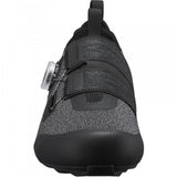 Shimano IC5 MTB shoes with BOA L6 dial closure and anti-bacterial treatment, designed for mountain biking footwear.