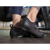 Shimano IC5 MTB shoes with BOA L6 dial closure and anti-bacterial treatment, designed for mountain biking comfort and performance.