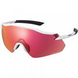 Shimano Equinox cycling glasses with interchangeable UV400 lenses, sporty eyewear for outdoor riding and sun protection.