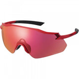 Shimano Equinox cycling glasses with interchangeable UV400 lenses, lightweight eyewear for outdoor riding and sun protection.