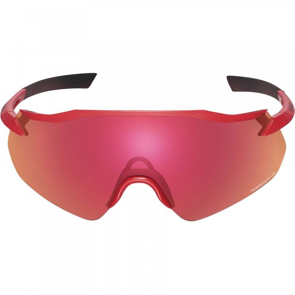 Shimano Equinox cycling glasses with interchangeable UV400 lenses, lightweight eyewear for outdoor riding.
