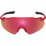 Shimano Equinox cycling glasses with interchangeable UV400 lenses, lightweight eyewear for outdoor riding.