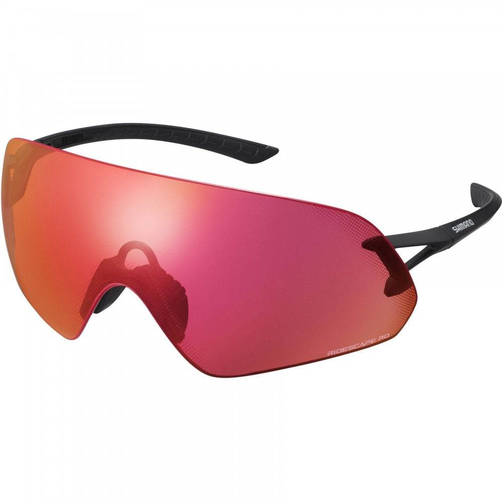 Shimano Aerolite Panoramic Cycling Glasses with RIDESCAPE™ Lens Technology, lightweight sports eyewear for cycling.