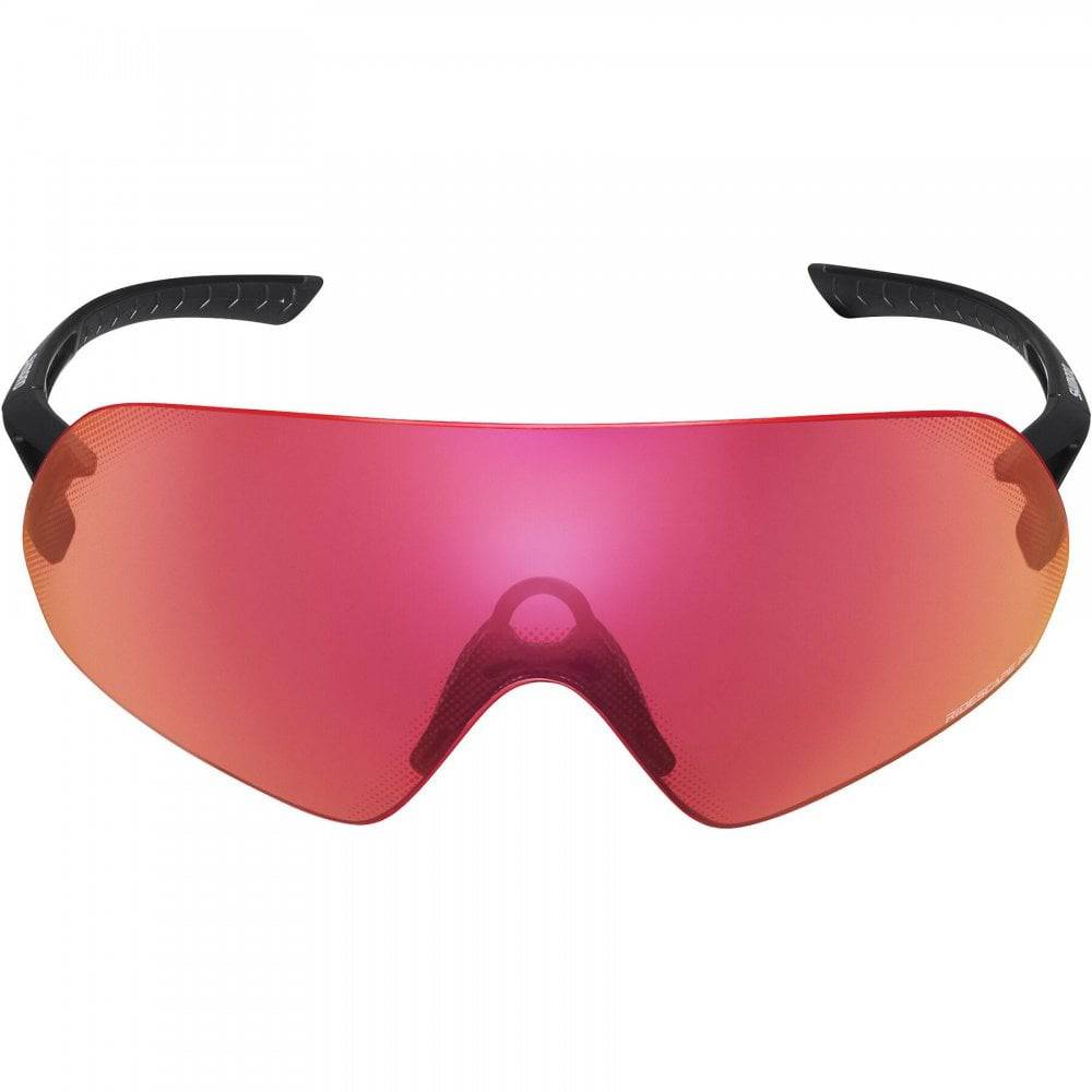 Shimano Aerolite Panoramic Cycling Glasses with RIDESCAPE™ lens technology and lightweight frame for outdoor riding.