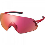 Shimano Aerolite Panoramic Cycling Glasses with RIDESCAPE™ Lens Technology, featuring sleek design and clear, wide-angle vision.