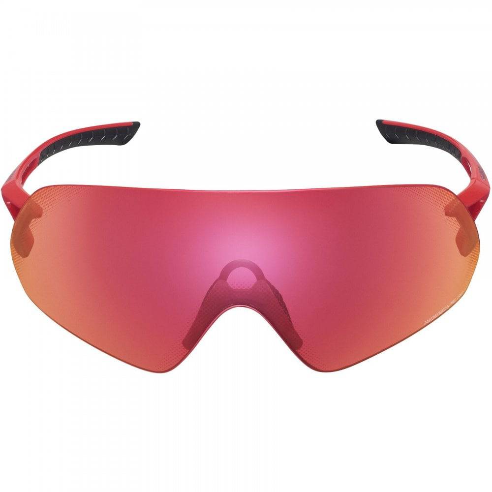 Shimano Aerolite Panoramic Cycling Glasses with RIDESCAPE™ lens technology, featuring lightweight frame and clear, wide-angle vision.