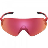 Shimano Aerolite Panoramic Cycling Glasses with RIDESCAPE™ lens technology, featuring lightweight frame and clear, wide-angle vision.