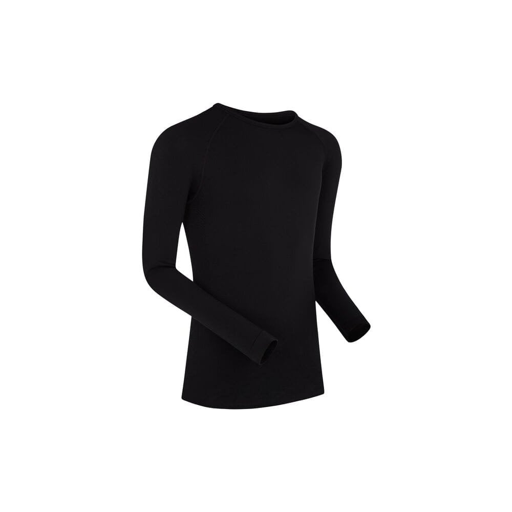 Madison Roam Isoler Mesh long sleeve baselayer shirt with moisture-wicking, seamless fit, designed for active wear.
