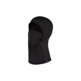 Madison Black thermal cycling balaclava with moisture-wicking fabric, designed for head and neck coverage in cold weather.