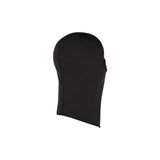 Madison DTE Isoler thermal cycling hat in black with neck coverage, designed as a warm helmet liner for cold weather riding.
