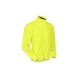Madison Protec men's 2-layer waterproof cycling jacket with reflective details, black outdoor clothing for cycling in rain.