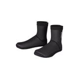 Madison Flux waterproof open sole overshoes for mountain bike shoes, black outdoor cycling shoe cover with reflective details