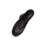 Madison Flux waterproof open sole overshoes for mountain bike shoes, shown in black, designed to protect cycling footwear from rain.