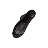 Madison Flux waterproof closed sole cycling overshoes in black, designed for protection and comfort during bike rides.