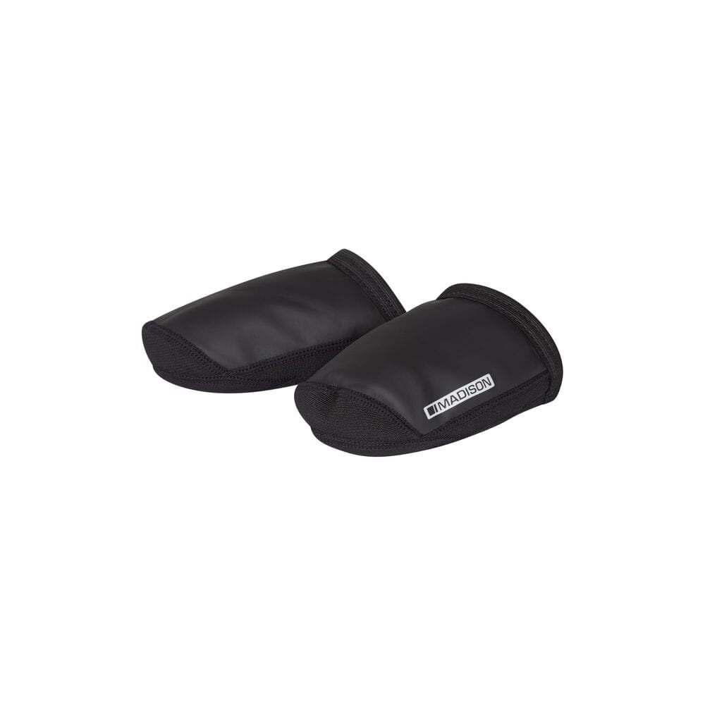Madison Flux waterproof cycling overshoes with closed sole, designed for protection and comfort in wet weather conditions.