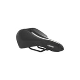 Madison Roam E Saddle for e-bikes, unisex comfortable cycling seat with ergonomic design and durable components.