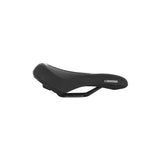 Madison Roam E Saddle for e-bikes, unisex cycling seat with ergonomic design and comfortable padding, components for e-bike cycling.