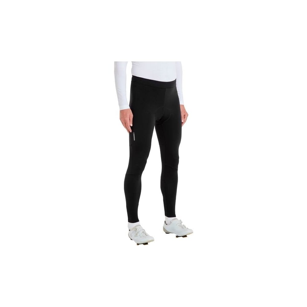 Madison Stellar women's reflective thermal padded cycling tights with DWR coating, designed for cold weather riding.
