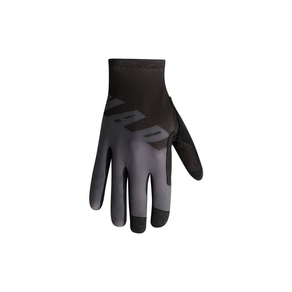 Madison Flux bike gloves, lightweight and breathable with silicone brake print, designed for comfortable cycling grip.