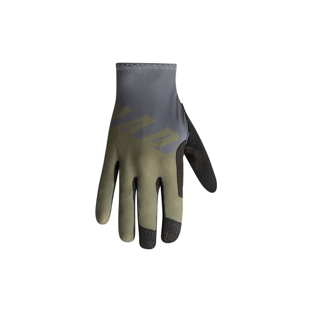 Madison Flux bike gloves showing lightweight, breathable fabric with silicone brake print for enhanced grip and control.