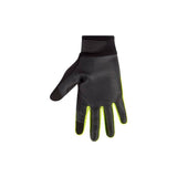 Madison Stellar reflective waterproof thermal gloves with touchscreen compatibility, showing a close-up of the gloves' textured surface.