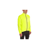 Madison men's packable cycling jacket with windproof and water-resistant features, shown in a compact, lightweight design.