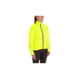 Madison women's packable cycling jacket with reflective details and ventilation for active outdoor riding.