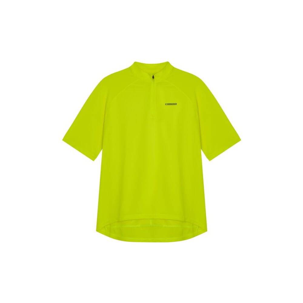 Madison men's short sleeve cycling jersey with rear pockets and reflective inserts, designed for comfortable riding.