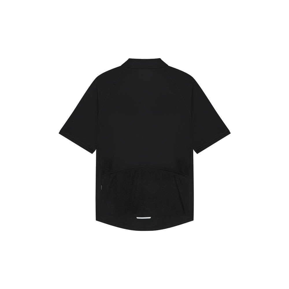 Madison men's short sleeve cycling jersey with rear pockets and reflective inserts, designed for comfortable bike riding.