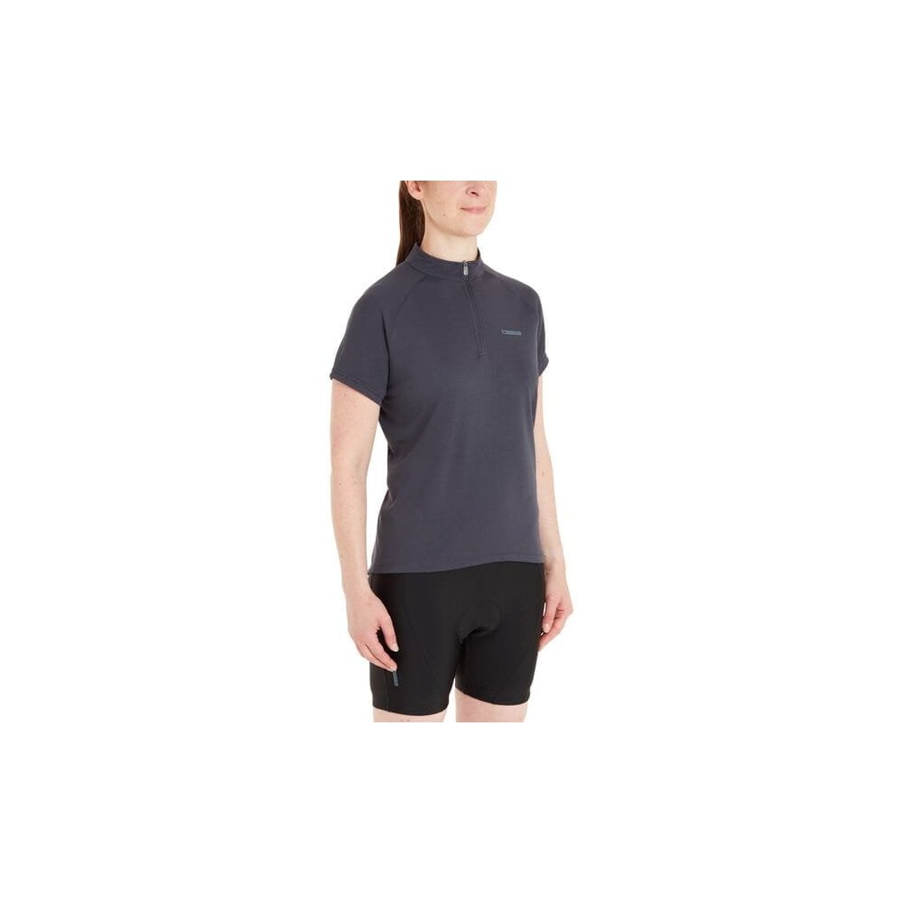 Madison women's short sleeve cycling jersey with rear pockets and reflective inserts, designed for comfortable riding.