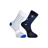 Pair of Madison Sportive Mid Socks in a twin pack, showing breathable, durable knit fabric for daily wear.