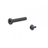 Trek rear shock pin-to-trunnion hardware with 18.5mm head for 2020 Fuel EX 29 mountain bike components, shown in close-up.