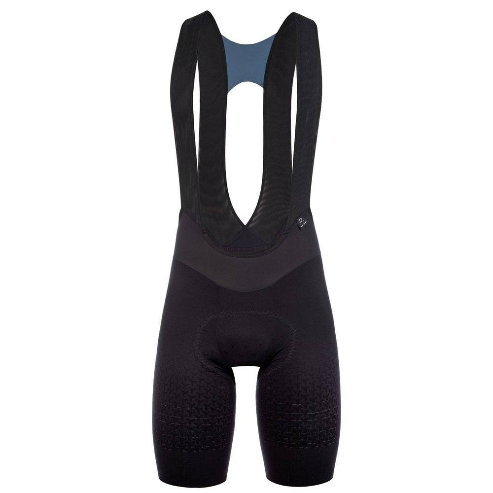 Q36.5 Salopette Dottore L1 unisex cycling bib shorts with padded chamois, designed for comfort and performance.