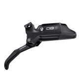 SRAM DB8 mineral fluid disc brake lever assembly in diffusion black ano with aluminum construction, no hose included.