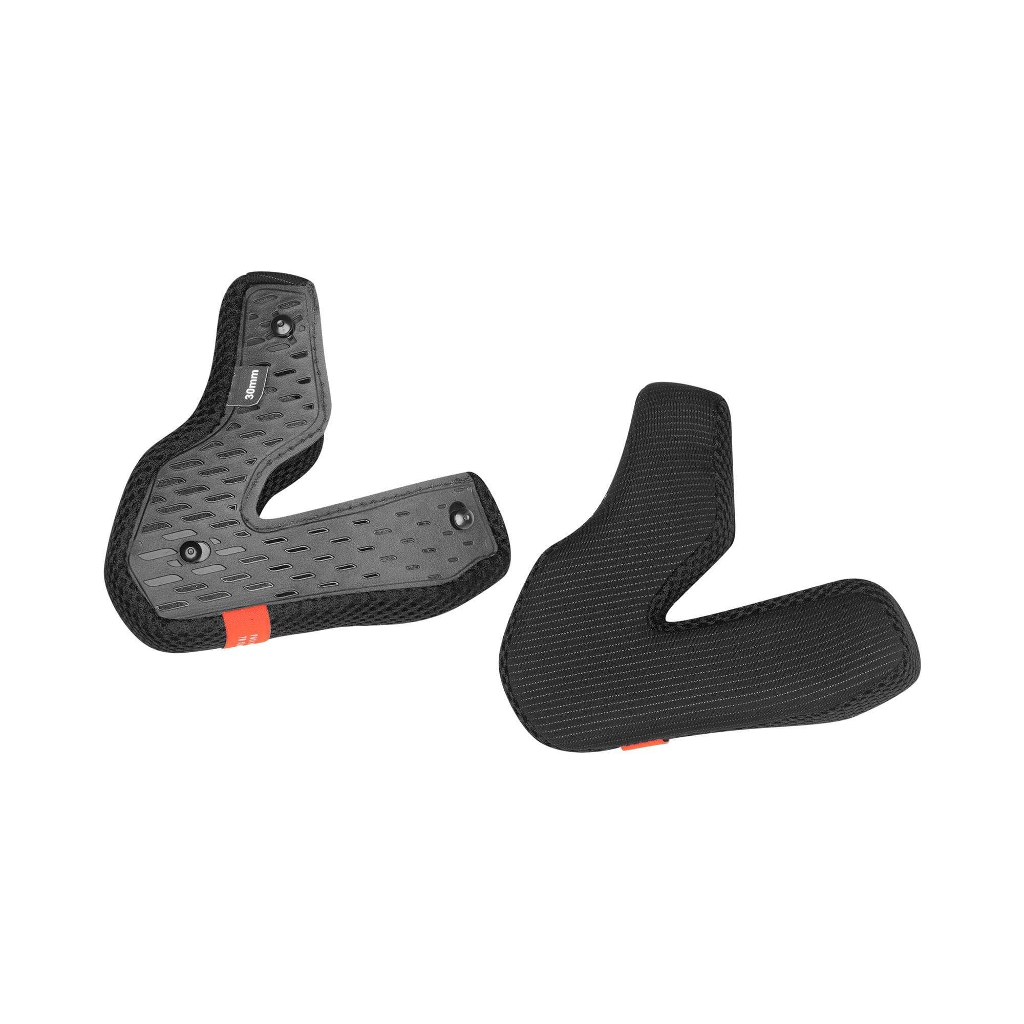 Giro Insurgent Spherical MTB helmet cheek pads replacement spares showing padded foam and strap attachments.