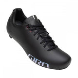 Giro Empire Women's Road Cycling Shoes in black, size 38.5, with adjustable fit and sleek design for cycling.