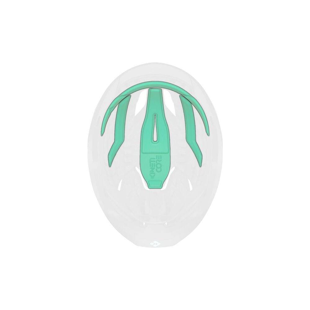 Lazer Vento KinetiCore helmet padding replacement spare in small/medium size, shown in close-up with foam and fabric layers.