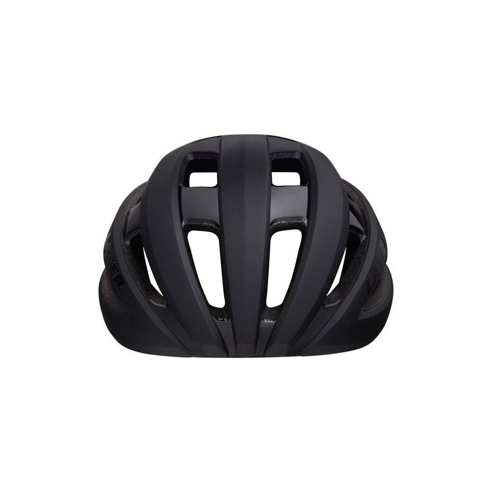 Lazer Sphere MIPS helmet with Rollsys fit system and ventilation, shown from the front view with adjustable straps and vents.