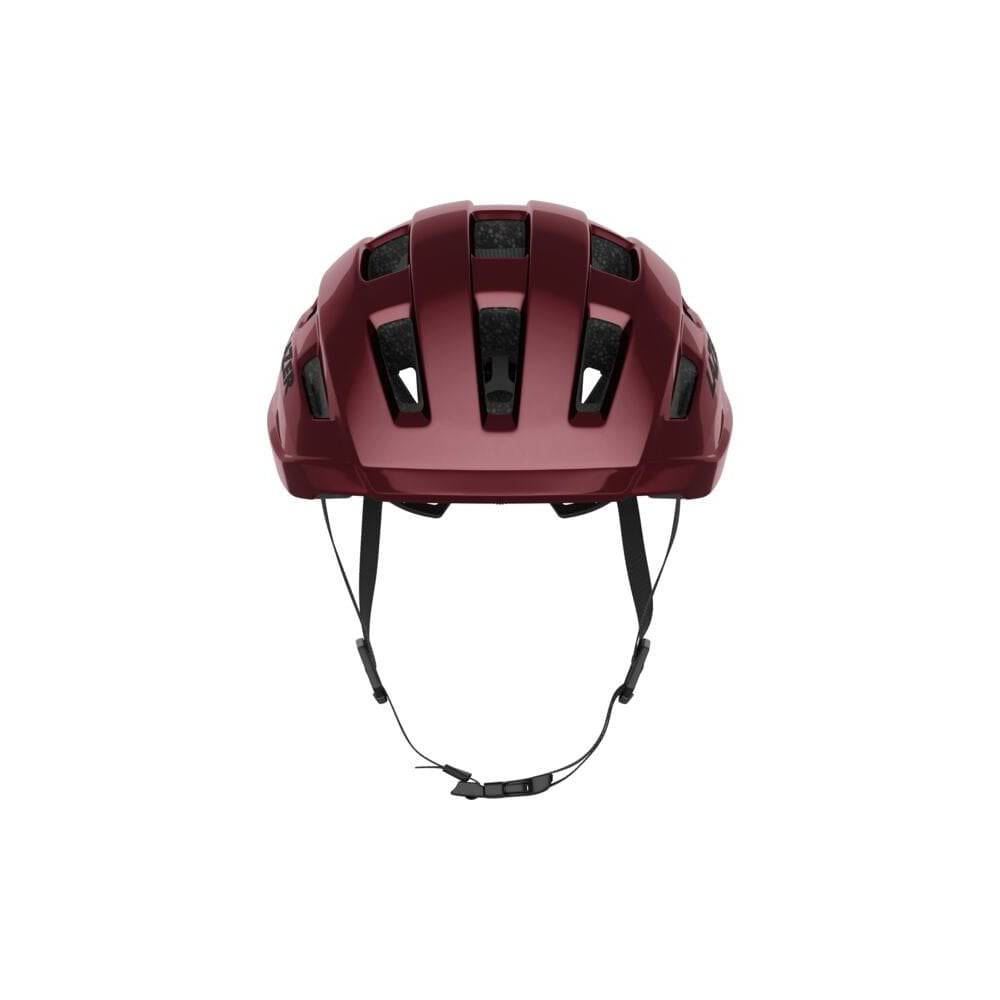 Lazer Tempo KinetiCore unisex helmet with adjustable fit and LED light mount, designed for cycling safety and comfort.