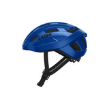 Lazer Tempo KinetiCore helmet with adjustable fit and LED light mount, unisex cycling helmet, black with ventilation slots.
