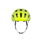 Lazer Tempo KinetiCore helmet with adjustable fit and LED light mount, unisex cycling helmet, shown on a rider.