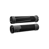 ODI AG2 V2.1 MTB lock-on grips with ultra-soft compound and aluminum ends, designed for mountain biking comfort and durability.