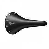 Selle San Marco Regal Evo black saddle with Xsilite rails and Biofoam padding, showcasing ergonomic design and sleek finish.